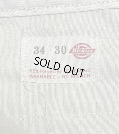 画像4: 70'S DICKIES 874 チビタグ ワークパンツ ベージュ TALONアルミジップ USA製 (VINTAGE)