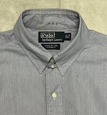 他の写真2: 90'S RALPH LAUREN "DOUGLAS TAB" タブカラー ポプリンシャツ ブルー (VINTAGE)