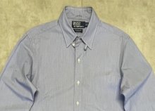 他の写真1: 90'S RALPH LAUREN "DOUGLAS TAB" タブカラー ポプリンシャツ ブルー (VINTAGE)
