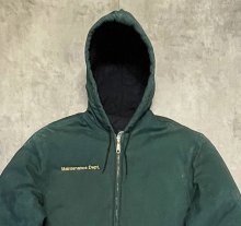 他の写真1: 90'S POLAR KING BY KEY 裏地キルティング ダックジャケット ダークグリーン USA製 (VINTAGE)