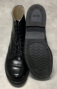 他の写真3: カナダ軍 レースアップ レザー ミリタリーブーツ ブラック カナダ製 (USED)
