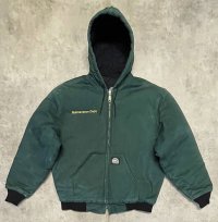 90'S POLAR KING BY KEY 裏地キルティング ダックジャケット ダークグリーン USA製 (VINTAGE)