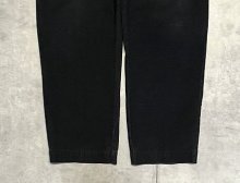 他の写真2: 90'S RALPH LAUREN ノープリーツ コーデュロイパンツ ブラック W34L30 (VINTAGE)