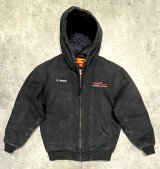 00'S CORNER STONE BY PORT AUTHORITY 裏地キルティング ダックジャケット ブラック (VINTAGE)