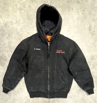 00'S CORNER STONE BY PORT AUTHORITY 裏地キルティング ダックジャケット ブラック (VINTAGE)