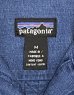 画像2: 90'S PATAGONIA リネン/コットン オープンカラーシャツシャツ インディゴ (VINTAGE) (2)