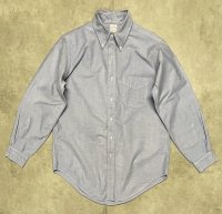 80'S BROOKS BROTHERS "MAKERS" オックスフォード BDシャツ ブルー USA製 (VINTAGE)