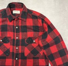 他の写真2: 90'S ST JOHN'S BAY ヘビーフランネル ワークシャツ チェック柄 USA製 (VINTAGE)