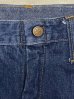 画像3: 70'S DICKIES 黒タグ フロントスナップボタン デニム TALONアルミジップ インディゴ USA製 (VINTAGE) (3)