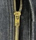 画像5: 70'S DICKIES 黒タグ フロントスナップボタン デニム TALONアルミジップ インディゴ USA製 (VINTAGE) (5)