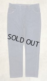 70'S DICKIES 黒タグ フロントスナップボタン デニム TALONアルミジップ インディゴ USA製 (VINTAGE)