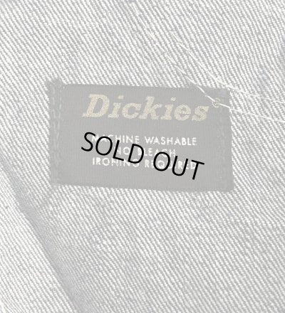 画像2: 70'S DICKIES 黒タグ フロントスナップボタン デニム TALONアルミジップ インディゴ USA製 (VINTAGE)