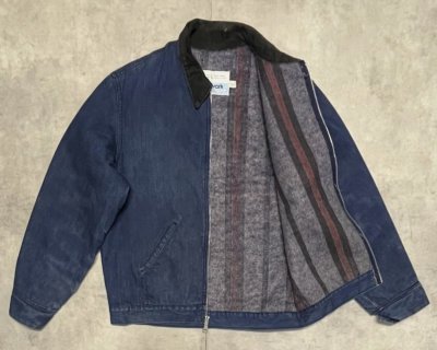 画像3: 70'S SEARS 裏地ブランケット デニム ジャケット インディゴ (VINTAGE)