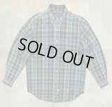90'S RALPH LAUREN ヘビーフランネル BDシャツ チェック柄 (VINTAGE)