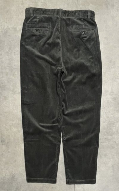 画像3: 90'S RALPH LAUREN "ANDREW PANT" ツープリーツ 太畝 コーデュロイパンツ チャコール (VINTAGE)