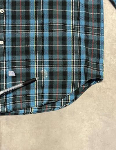 画像4: 90'S RALPH LAUREN ヘビーフランネル BDシャツ チェック柄 (VINTAGE)