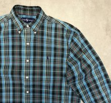 他の写真2: 90'S RALPH LAUREN ヘビーフランネル BDシャツ チェック柄 (VINTAGE)