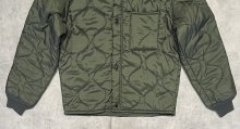 他の写真3: 90'S アメリカ軍 USAF "CWU-9/P" キルティング ライナージャケット セージグリーン (MINT CONDITION) 