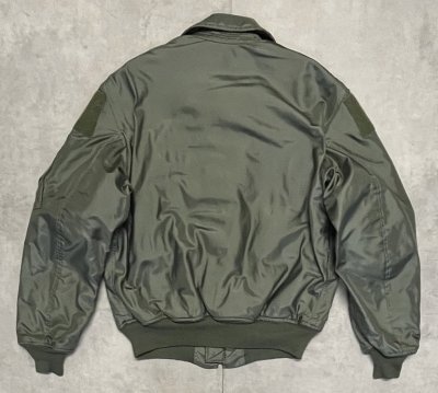 画像5: 00'S アメリカ軍 USAF "CWU-45/P" アラミド フライトジャケット セージグリーン (VINTAGE) 