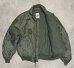 画像4: 00'S アメリカ軍 USAF "CWU-45/P" アラミド フライトジャケット セージグリーン (VINTAGE)  (4)