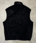 画像3: PATAGONIA "SYNCHILLA" 裾ロゴ フルジップ フリースベスト ブラック (VINTAGE) (3)