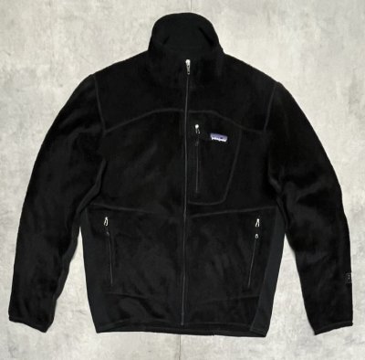 画像1: PATAGONIA R2 レギュレーター フリースジャケット ブラック (VINTAGE)