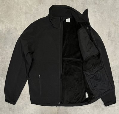 画像3: BLACK DIAMOND 裏地フリース ソフトシェルジャケット ブラック (VINTAGE)