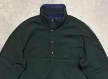 他の写真1: 90'S PATAGONIA "雪無しタグ" フリース スナップT ダークグリーン USA製 (VINTAGE)
