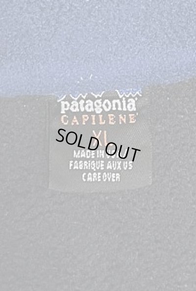 画像2: 90'S PATAGONIA "CAPILENE" ハーフジップ プルオーバーシャツ ブラック USA製 (VINTAGE)