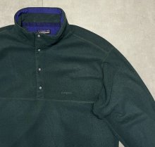 他の写真2: 90'S PATAGONIA "雪無しタグ" フリース スナップT ダークグリーン USA製 (VINTAGE)