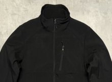 他の写真1: BLACK DIAMOND 裏地フリース ソフトシェルジャケット ブラック (VINTAGE)