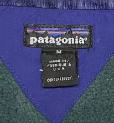 画像2: 90'S PATAGONIA "雪無しタグ" フリース スナップT ダークグリーン USA製 (VINTAGE)