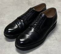80'S THOROGOOD 6アイレット レザー ポストマンシューズ ブラック USA製 (VINTAGE)