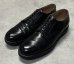 画像1: 80'S THOROGOOD 6アイレット レザー ポストマンシューズ ブラック USA製 (VINTAGE) (1)