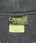 画像2: 90'S CAMBER ヘビーウエイト スウェットパーカー ネイビー USA製 (VINTAGE) (2)
