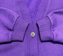 他の写真2: 90'S RUSSELL ATHLETIC スウェット カーディガン 無地 グレープ USA製 (VINTAGE)