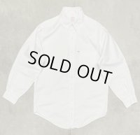 90'S BROOKS BROTHERS "MAKERS" オックスフォード BDシャツ ホワイト USA製 (VINTAGE)