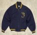 画像1: 60'S CHAMPION C中ランタグ ドリズラージャケット TALONジップ ネイビー (VINTAGE) (1)