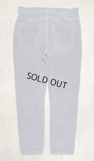 画像3: 90'S LEVIS 517 コーデュロイパンツ ブルー W34L32 USA製 (VINTAGE)