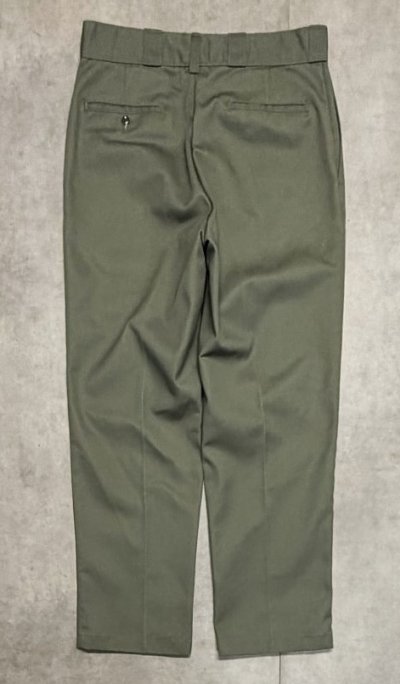 画像4: 80'S LL Bean "DICKIES製" ワークパンツ オリーブ W36L31 USA製 (VINTAGE)
