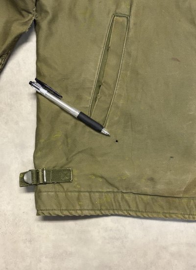画像7: 60'S アメリカ軍 US NAVY "A-2" 初期モデル 三角フラップ デッキジャケット (VINTAGE)