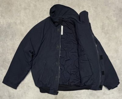 画像3: アメリカ軍 US NAVY "SHIPBOARD" アラミド デッキジャケット ネイビー (VINTAGE)