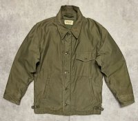 60'S アメリカ軍 US NAVY "A-2" 初期モデル 三角フラップ デッキジャケット (VINTAGE)