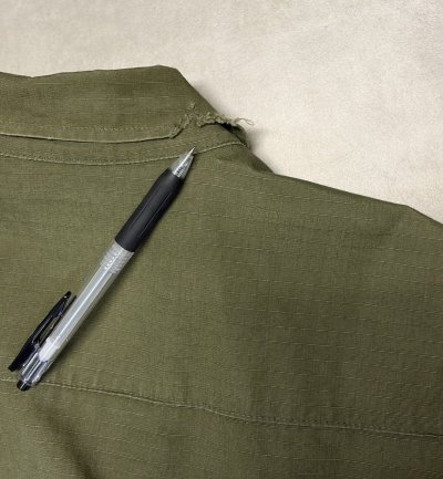 画像6: 70'S アメリカ軍 US ARMY "JUNGLE FATIGUE" リップストップ ファティーグジャケット (VINTAGE)