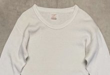 他の写真1: 70'S SEARS コットン100% サーマル 長袖 Tシャツ ホワイト USA製 (VINTAGE)