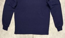 他の写真3: 80'S LL Bean モックネック 長袖 Tシャツ ネイビー USA製 (VINTAGE)
