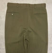 他の写真3: 80'S BROOKS BROTHERS ツータック ウールパンツ カーキ USA製 (VINTAGE)