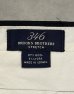 画像2: BROOKS BROTHERS ツータック ウールパンツ ダークネイビー/ピンストライプ (VINTAGE) (2)