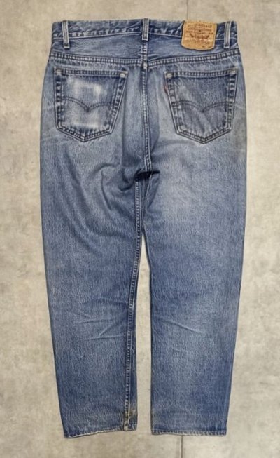 画像5: 80'S LEVIS 501 デニム インディゴ W34L30 USA製 (VINTAGE)