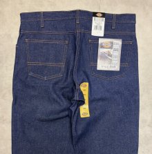 他の写真3: USA規格 DICKIES "FIVE POCKET WORK JEAN" リジッドデニム インディゴ W36L30 (DEADSTOCK)